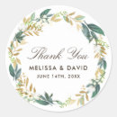 Search for confetti wedding stickers Greenery