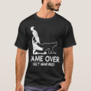 Search for game over wedding tshirts Bride