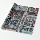 Search for street graffiti wrapping paper Wall