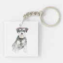 Search for miniature schnauzer key rings Dog