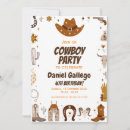 Search for lasso invitations Cowboy party