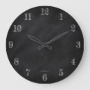 Search for black chalkboard clocks Retro