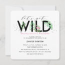 Search for lets get wild invitations Tropical