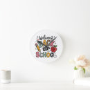 Search for back to school clocks First day of school