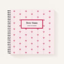 Search for memorial notebooks Pink