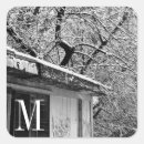 Search for winter snow scene stickers Vintage