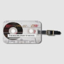 Search for cassette tape luggage tags Vintage