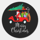 Search for golf cart stickers Santa