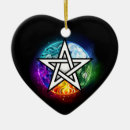 Search for wiccan christmas tree decorations Pentacle