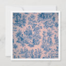 Search for blue toile cards Chinoiserie
