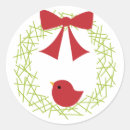 Search for christmas wreaths stickers Bird