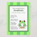 Search for tree frog invitations Party