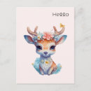 Search for deer baby postcards Doe