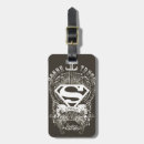 Search for superman luggage tags Daily planet