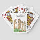 Search for lady playing cards For him