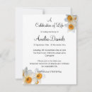 Search for orchid funeral invitations Floral