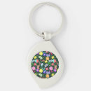 Search for rainbow flower key rings Butterfly