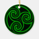 Search for celtic knot christmas tree decorations St patrick's day
