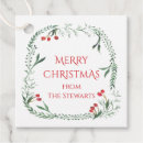 Search for christmas favour tags Watercolor
