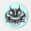 Search for funny owl magnets Humourous