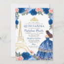 Search for pink and blue quinceanera invitations Mis quince anos