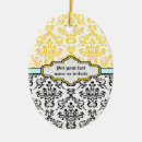 Search for yellow damask pattern White