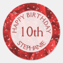 Search for textured stickers Happy birthday