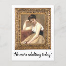 Search for exhausting postcards Woman
