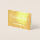 Search for blank congratulations cards Foil