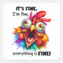 Search for chicken quote stickers Rooster