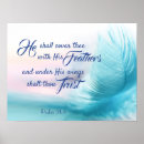 Search for psalm 91 4 posters Feathers