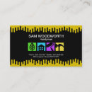 Search for odd jobs business cards Repairman