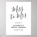 Search for bridal shower signs Chic
