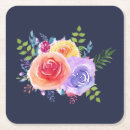 Search for rose coasters Watercolor