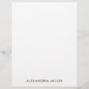 Search for simple stationery paper Letterhead