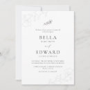 Search for black and white floral invitations Classic