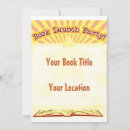 Search for book launch party invitations Writer