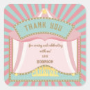 Search for big top circus stickers Come one come all