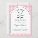Search for golf bridal shower invitations Green