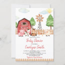 Search for barnyard farm baby shower invitations Gender neutral
