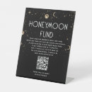 Search for honeymoon fund wedding signs Gold