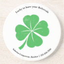 Search for shamrock coasters Four leaf clover