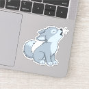 Search for cartoon wolf stickers Dog