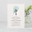 Search for organic baby shower invitations Boho