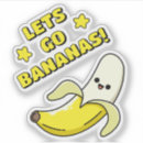 Search for cute yellow banana stickers Kawaii