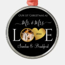 Search for groom christmas tree decorations Mr and mrs