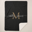 Search for wedding blankets Black