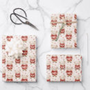 Search for red teddy bear wrapping paper Hearts