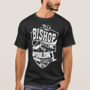 Search for bishop tshirts It's