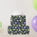 Search for aliens wrapping paper Outer space